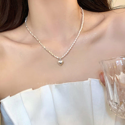 Women's Love Pearl For Light Luxury Minority High-grade Necklaces