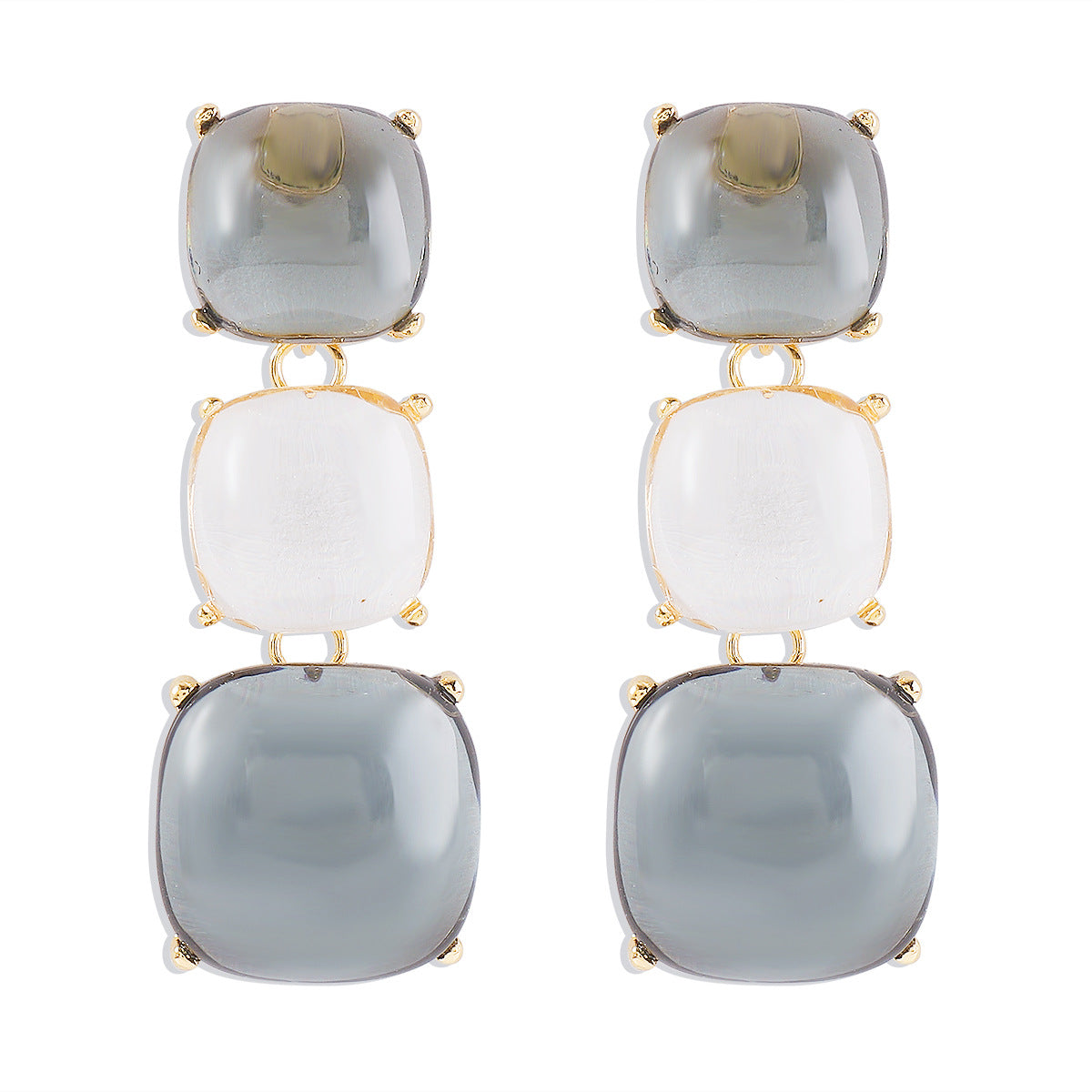 Fashion Jelly Female Boho Geometric And Necklaces