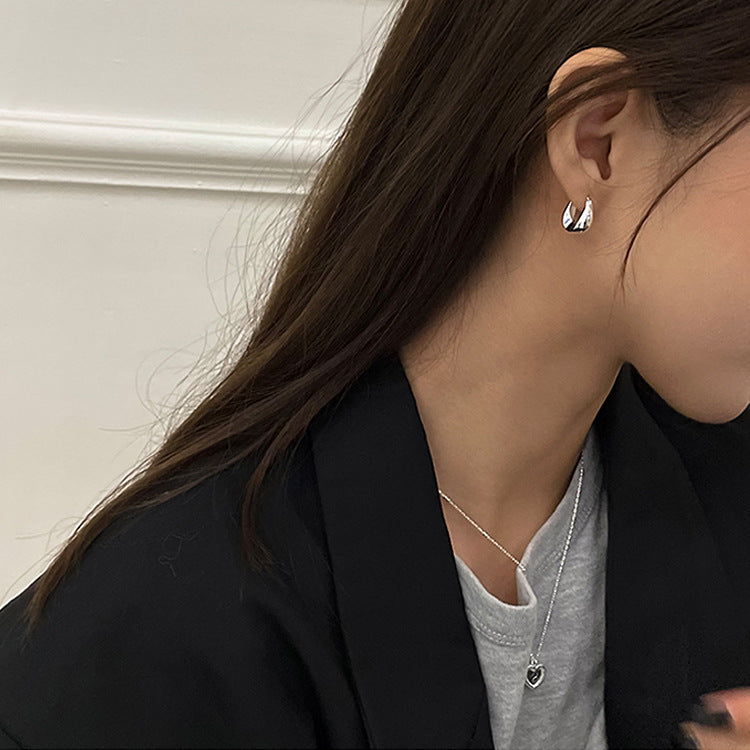 Women's Metal Ear Cuff Design Sense Niche Simple Earrings