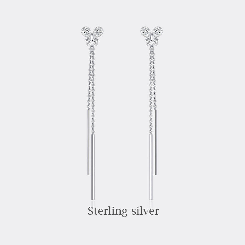 Female Simple Graceful Metal Quality Street Earrings