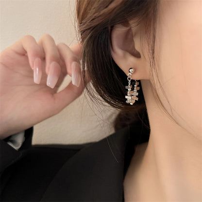 Women's Design Metal Square Chain For Trendy Earrings