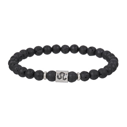 Men's Elastic Couple Handmade Beaded Send Valentine Bracelets