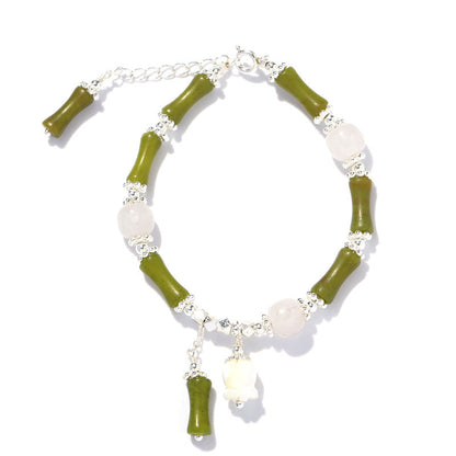 Crystal Stall Strawberry Quartz Lucky Attracting Bracelets