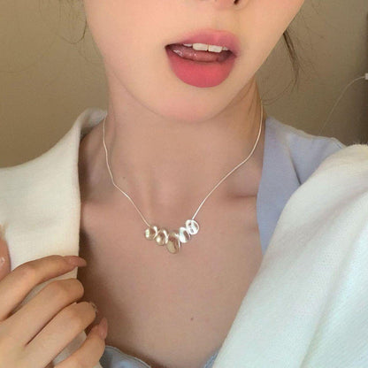 Women's Style Niche Wafer Snake Bone Stylish Necklaces