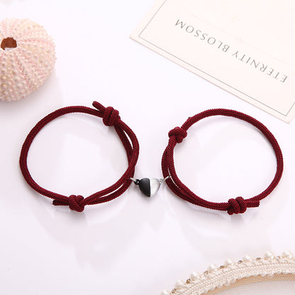 Milan Rope Couple Pair Of Girlfriends Carrying Bracelets