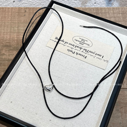 Love Ball Simple Advanced Couple Clavicle Necklaces