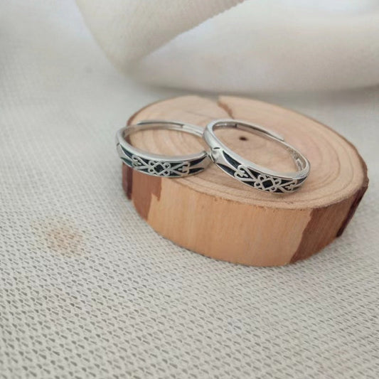 Women's & Men's & Style Bow Retro Temperament Open Rings