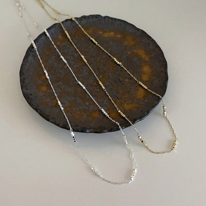 Of Sier Metal Female Niche Retro Personality And Minimalism Necklaces