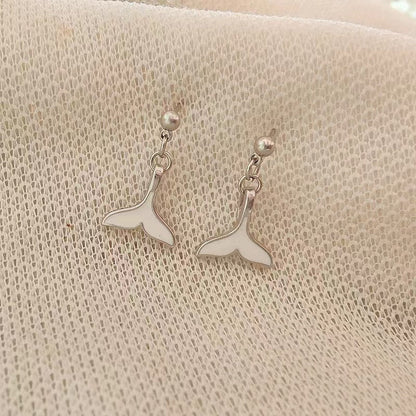 Women's Needle Temperament Fishtail Trendy Niche Design Earrings