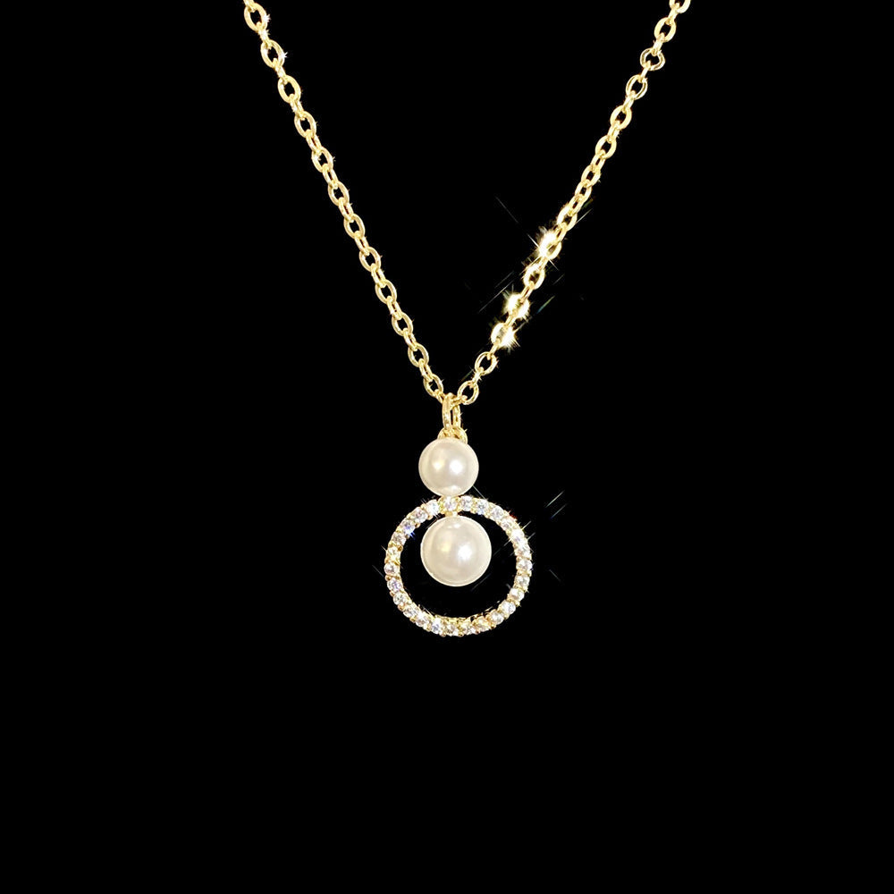 High-grade Micro Pendant Simple And Light Luxury Necklaces