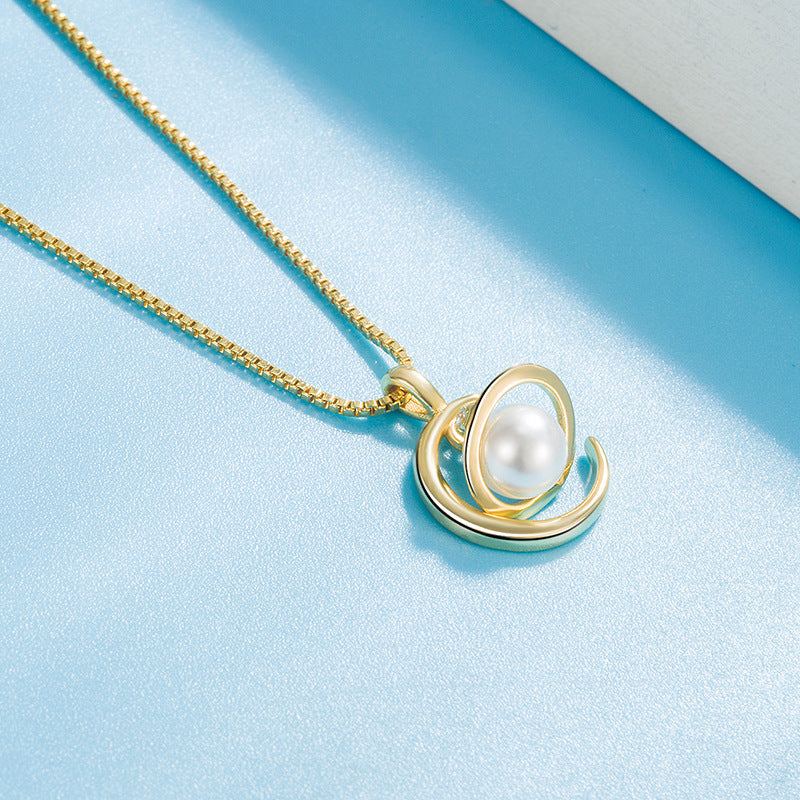 Temperament Elegant Design Light Luxury Color Necklaces