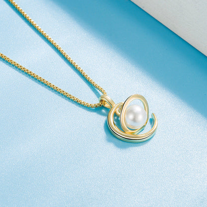 Temperament Elegant Design Light Luxury Color Necklaces