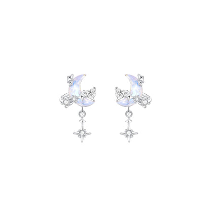 Star River Falling Dream Diamond Moon Bracelets