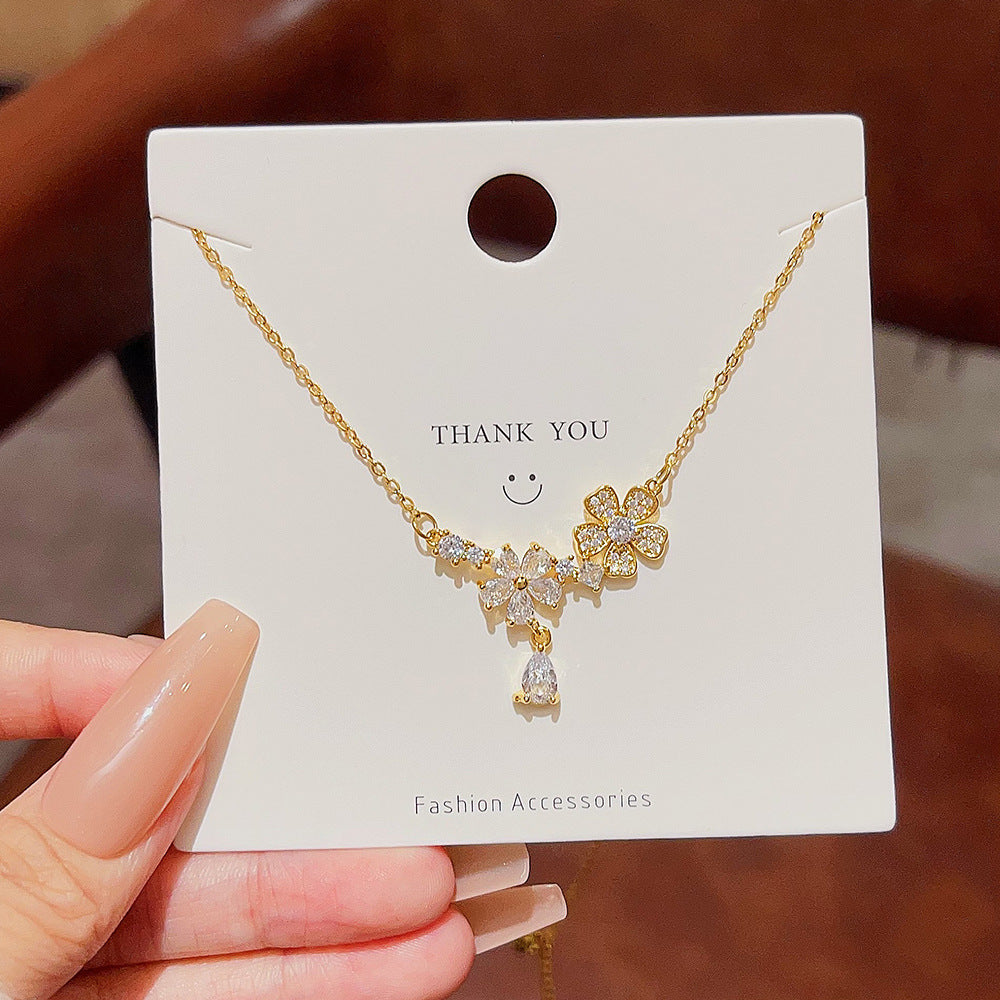 Women's Titanium Steel Niche Design Light Luxury Versatile Necklaces