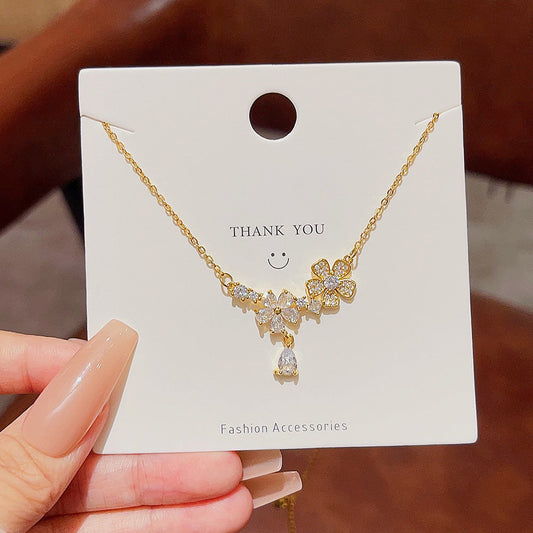 Women's Titanium Steel Niche Design Light Luxury Versatile Necklaces