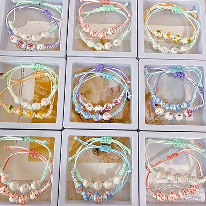 Durable Elegant Cute Cartoon Couple Ornament Bracelets