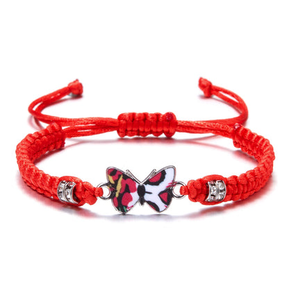 Personality Butterfly Flower Female Girlfriend Gifts Bracelets