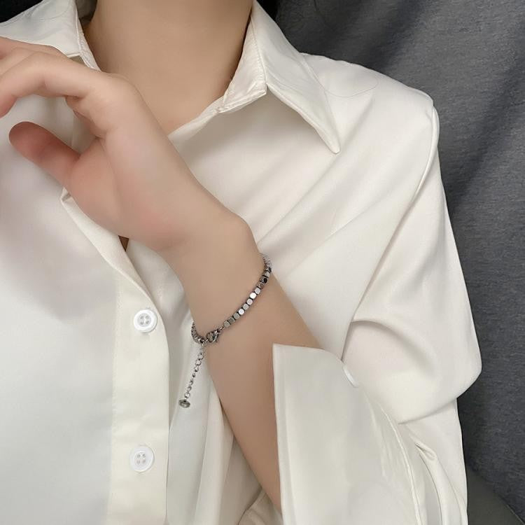 Gold Plated Small Pieces Of Sier Bracelets