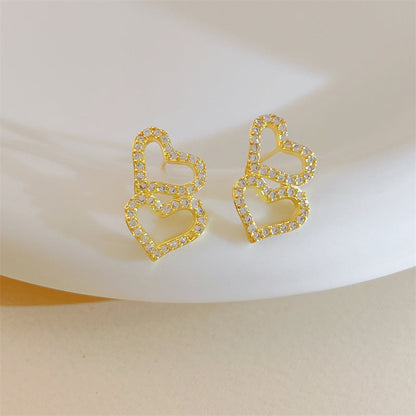 Trendy Niche Design Simple Cold Style High-grade Earrings