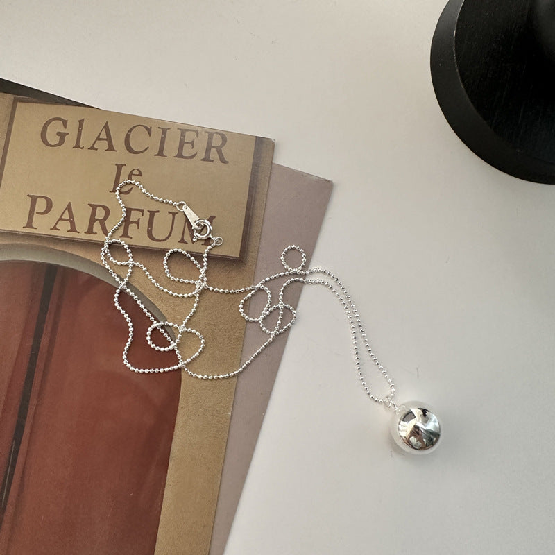 Korean Style Niche Design Ball Sweater Chain Fashion Necklaces