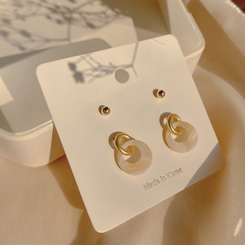 Treatment Personalized Stall Entrepreneurship High-grade Diamond Earrings