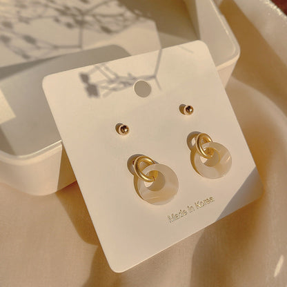 Treatment Personalized Stall Entrepreneurship High-grade Diamond Earrings