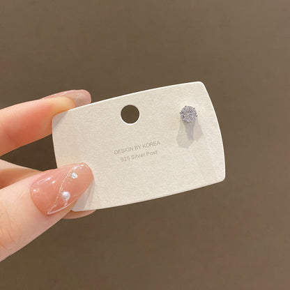 Women's Zircon Ear Bone Pin Design Sense Niche Earrings