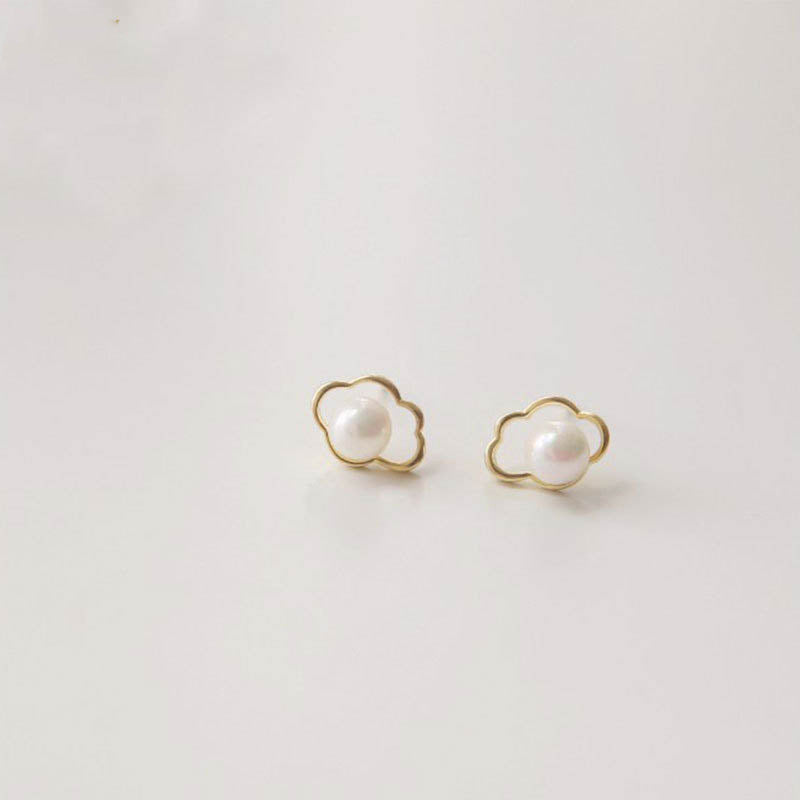 Cloud Sier Needle Niche Design Advanced Earrings