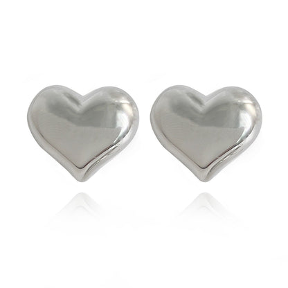 Women's Needle Vintage Fashion Personality Metal Heart-shaped Rings