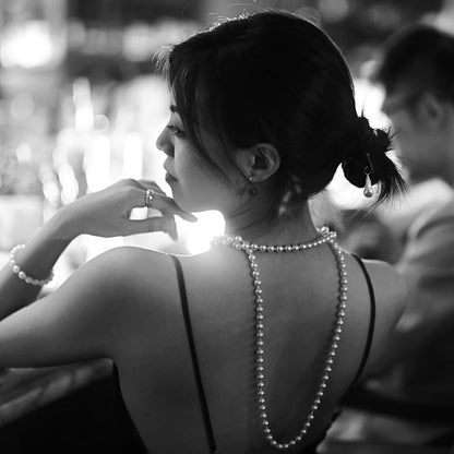 Women's Long Sweater Chain Decorations Light Luxury Minority Necklaces