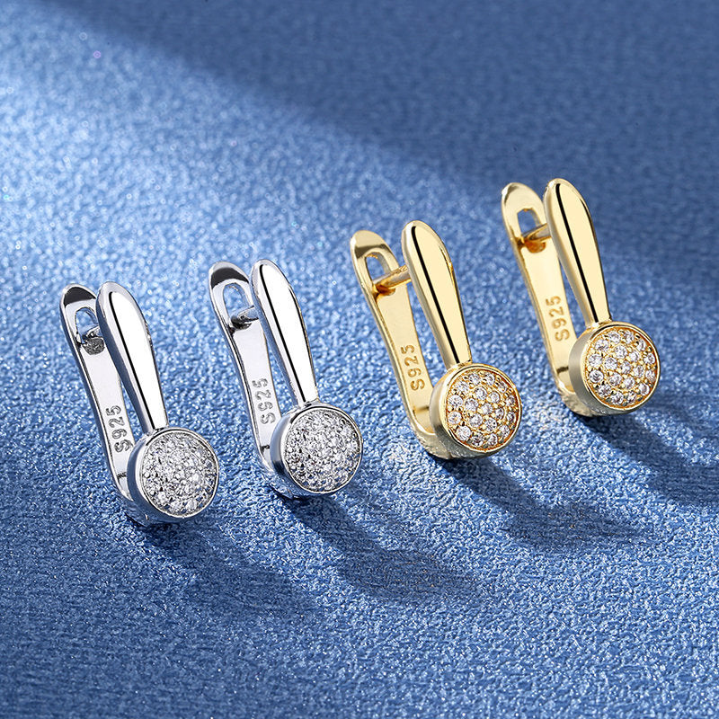 Simple Trend U-shaped Clothing Accessory Ear Earrings