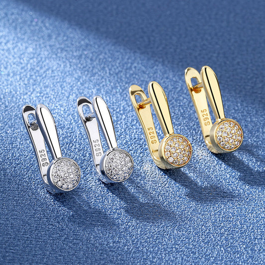 Simple Trend U-shaped Clothing Accessory Ear Earrings