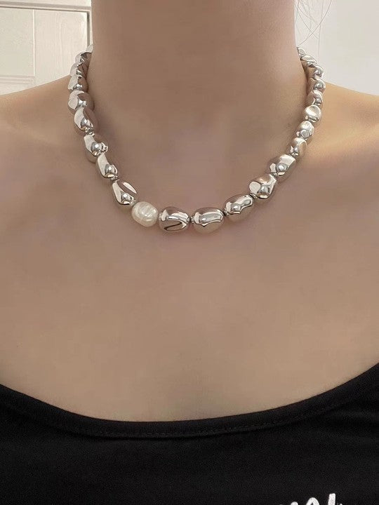 Irregular Freshwater Pearl Hip Hop Trendy Necklaces