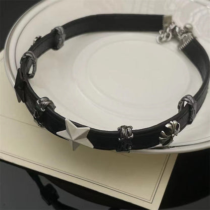 Black And White Two-color Collar Female Necklaces