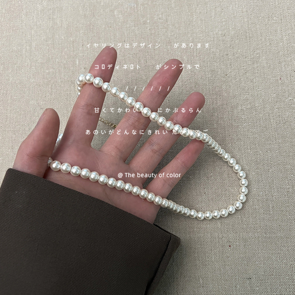Service Of Korean Pearl Light Luxury Necklaces