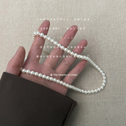 Service Of Korean Pearl Light Luxury Necklaces