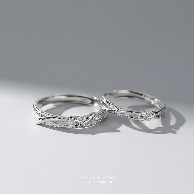 Women's & Men's & Wood And Branch Couple National Rings