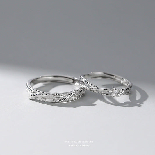 Women's & Men's & Wood And Branch Couple National Rings