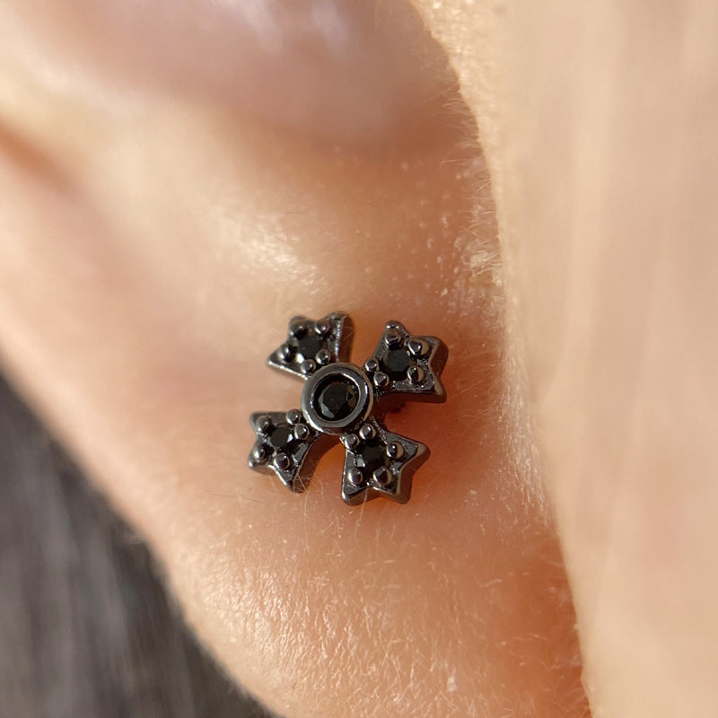 Women's & Men's Style And For Couple Ornament Word Earrings