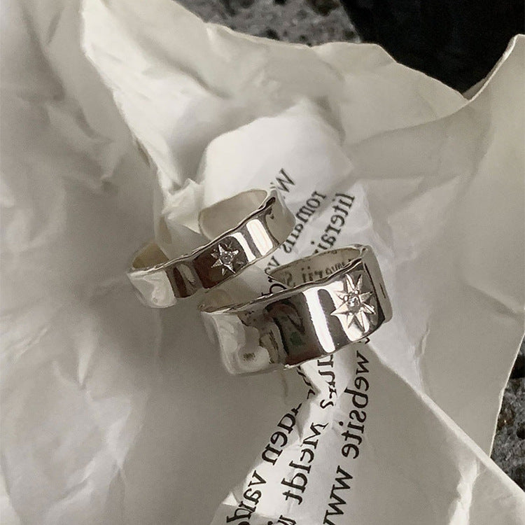 Women's For Design Retro Personality And Minimalism Rings