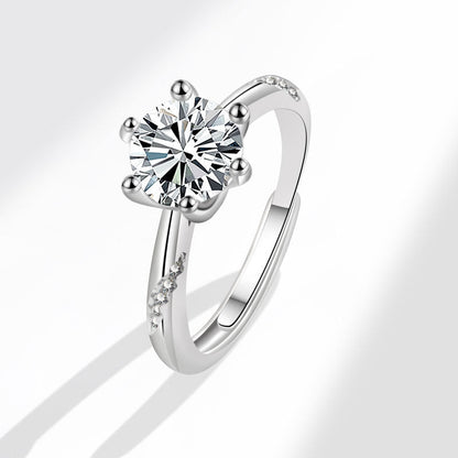 Eight Hearts And Arrows Female Karat Rings