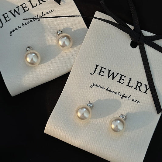 Women's Luxury High-grade Pearl Micro Trendy Simple Earrings