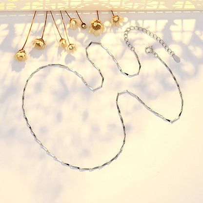 Copper Plated Pure Sier Melon Seeds Necklaces