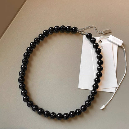 Pure Beaded Light Luxury Fashionable Minority High Sense Necklaces