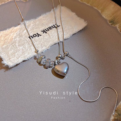 Women's Love Beaded For Sweet Cool Long Tassel Sweater Necklaces