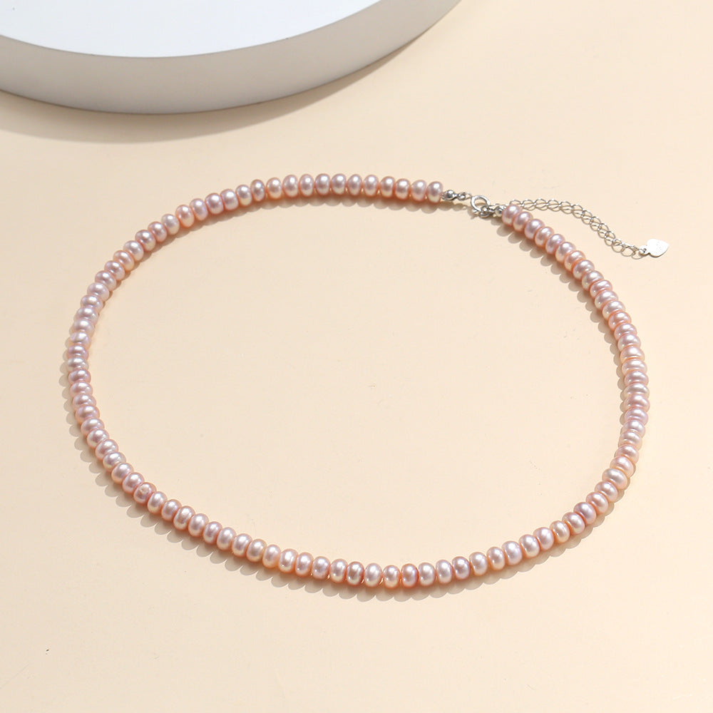 Women's And Natural Freshwater Pearl High-grade Suit Necklaces