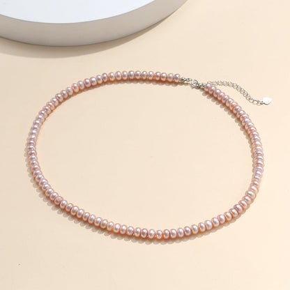 Women's And Natural Freshwater Pearl High-grade Suit Necklaces