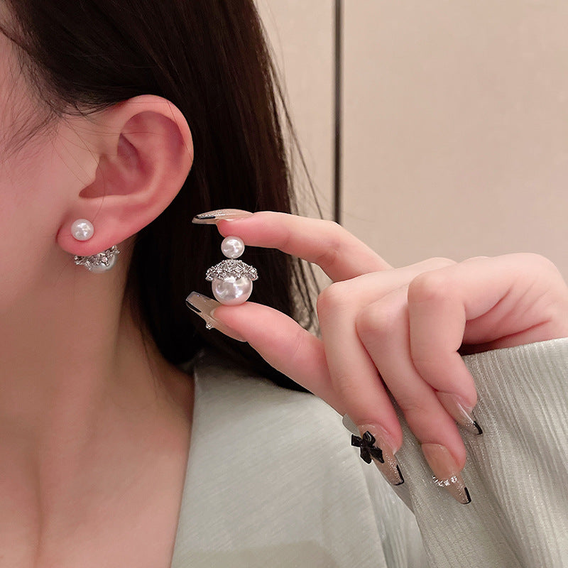 Women's French Retro One Style For Pearl Earrings