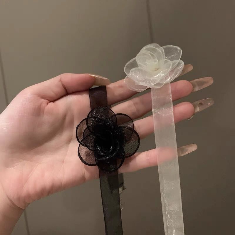 Rope Female Clavicle Chain Flower Necklet Necklaces