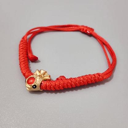 Gift Red Rope Money Drawing And Luck Changing Bracelets